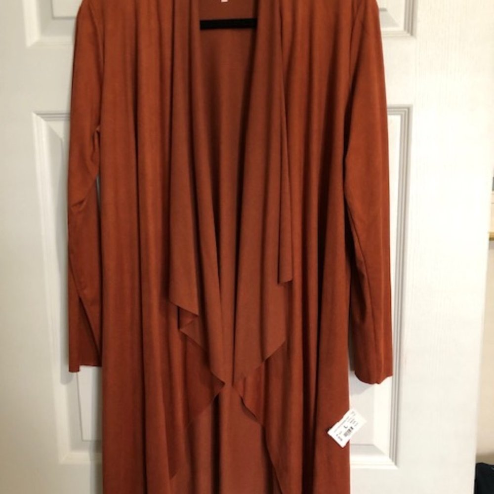 Faux Suede Jacket-Large